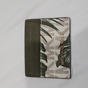 Michael Kors palm card holder